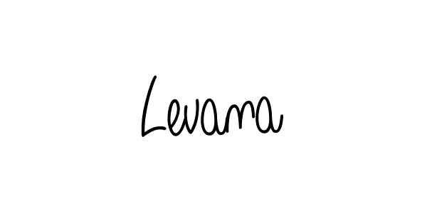 How to make Levana name signature. Use Angelique-Rose-font-FFP style for creating short signs online. This is the latest handwritten sign. Levana signature style 5 images and pictures png