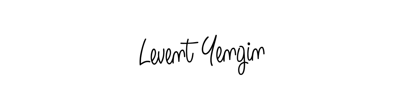 Design your own signature with our free online signature maker. With this signature software, you can create a handwritten (Angelique-Rose-font-FFP) signature for name Levent Yengin. Levent Yengin signature style 5 images and pictures png