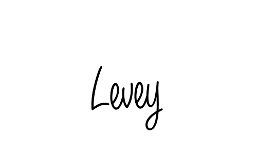 Design your own signature with our free online signature maker. With this signature software, you can create a handwritten (Angelique-Rose-font-FFP) signature for name Levey. Levey signature style 5 images and pictures png