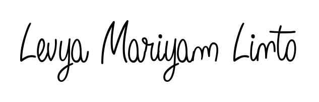 Use a signature maker to create a handwritten signature online. With this signature software, you can design (Angelique-Rose-font-FFP) your own signature for name Levya Mariyam Linto. Levya Mariyam Linto signature style 5 images and pictures png