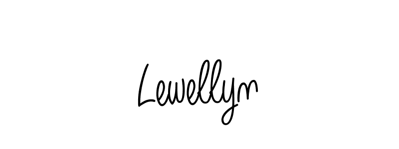 How to make Lewellyn name signature. Use Angelique-Rose-font-FFP style for creating short signs online. This is the latest handwritten sign. Lewellyn signature style 5 images and pictures png