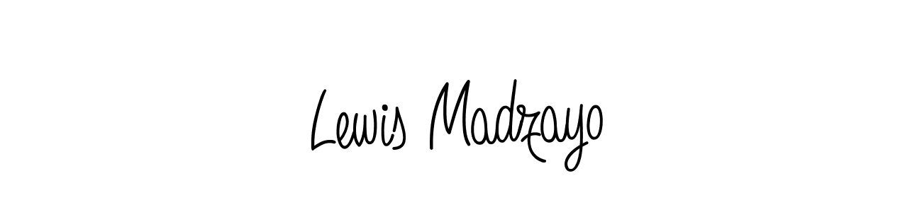 Create a beautiful signature design for name Lewis Madzayo. With this signature (Angelique-Rose-font-FFP) fonts, you can make a handwritten signature for free. Lewis Madzayo signature style 5 images and pictures png