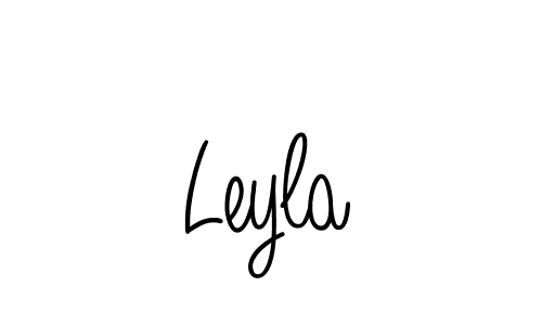How to Draw Leyla signature style? Angelique-Rose-font-FFP is a latest design signature styles for name Leyla. Leyla signature style 5 images and pictures png