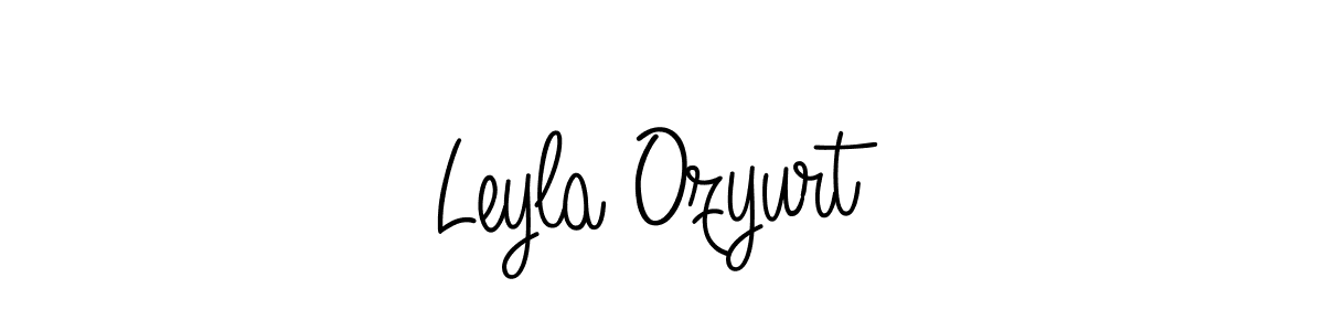 You can use this online signature creator to create a handwritten signature for the name Leyla Ozyurt. This is the best online autograph maker. Leyla Ozyurt signature style 5 images and pictures png