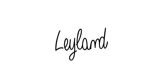 How to make Leyland name signature. Use Angelique-Rose-font-FFP style for creating short signs online. This is the latest handwritten sign. Leyland signature style 5 images and pictures png