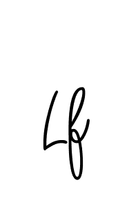 Use a signature maker to create a handwritten signature online. With this signature software, you can design (Angelique-Rose-font-FFP) your own signature for name Lf. Lf signature style 5 images and pictures png