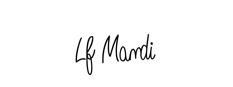 Best and Professional Signature Style for Lf Mandi. Angelique-Rose-font-FFP Best Signature Style Collection. Lf Mandi signature style 5 images and pictures png