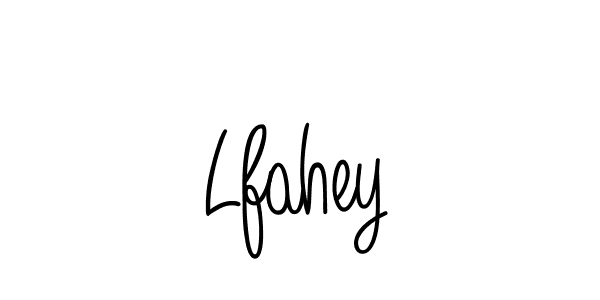 Design your own signature with our free online signature maker. With this signature software, you can create a handwritten (Angelique-Rose-font-FFP) signature for name Lfahey. Lfahey signature style 5 images and pictures png