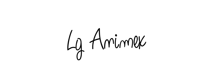 Create a beautiful signature design for name Lg Animex. With this signature (Angelique-Rose-font-FFP) fonts, you can make a handwritten signature for free. Lg Animex signature style 5 images and pictures png