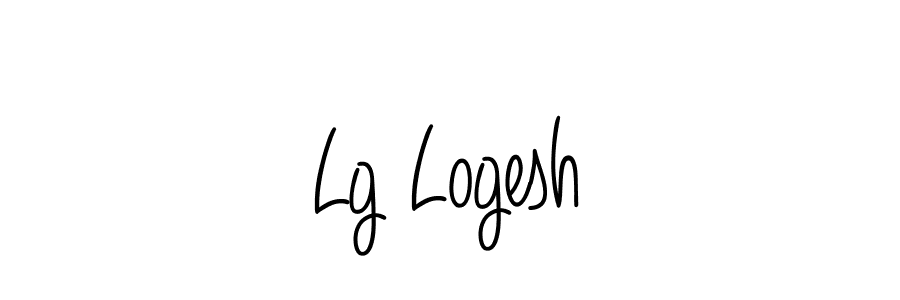 Check out images of Autograph of Lg Logesh name. Actor Lg Logesh Signature Style. Angelique-Rose-font-FFP is a professional sign style online. Lg Logesh signature style 5 images and pictures png