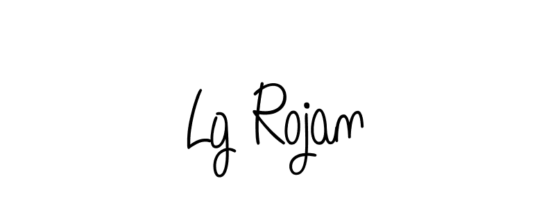 Make a beautiful signature design for name Lg Rojan. Use this online signature maker to create a handwritten signature for free. Lg Rojan signature style 5 images and pictures png