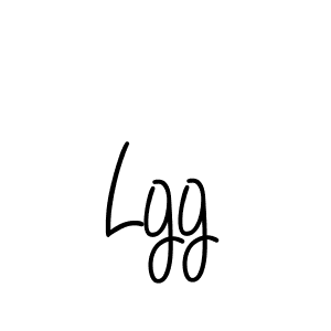 Design your own signature with our free online signature maker. With this signature software, you can create a handwritten (Angelique-Rose-font-FFP) signature for name Lgg. Lgg signature style 5 images and pictures png