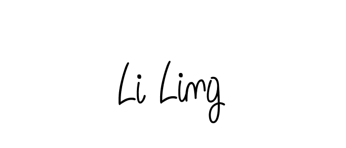 Make a beautiful signature design for name Li Ling. Use this online signature maker to create a handwritten signature for free. Li Ling signature style 5 images and pictures png