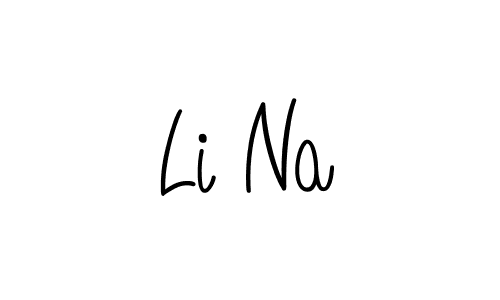 Make a beautiful signature design for name Li Na. Use this online signature maker to create a handwritten signature for free. Li Na signature style 5 images and pictures png