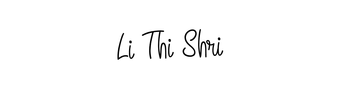 Make a beautiful signature design for name Li Thi Shri. Use this online signature maker to create a handwritten signature for free. Li Thi Shri signature style 5 images and pictures png