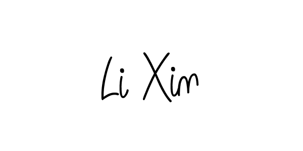Also we have Li Xin name is the best signature style. Create professional handwritten signature collection using Angelique-Rose-font-FFP autograph style. Li Xin signature style 5 images and pictures png