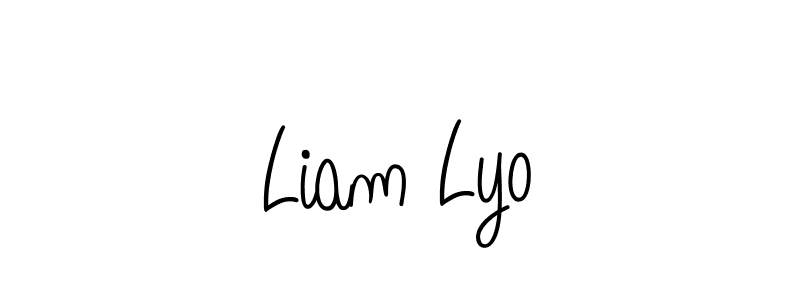 How to make Liam Lyo signature? Angelique-Rose-font-FFP is a professional autograph style. Create handwritten signature for Liam Lyo name. Liam Lyo signature style 5 images and pictures png