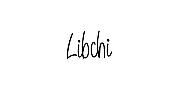 Design your own signature with our free online signature maker. With this signature software, you can create a handwritten (Angelique-Rose-font-FFP) signature for name Libchi. Libchi signature style 5 images and pictures png