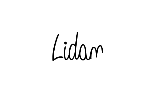 Check out images of Autograph of Lidan name. Actor Lidan Signature Style. Angelique-Rose-font-FFP is a professional sign style online. Lidan signature style 5 images and pictures png