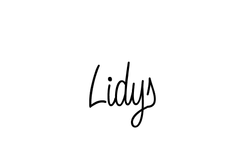 Make a beautiful signature design for name Lidys. Use this online signature maker to create a handwritten signature for free. Lidys signature style 5 images and pictures png