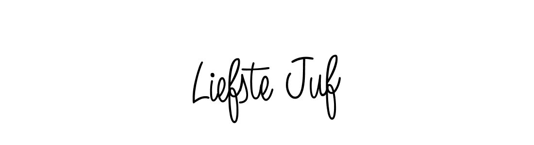 Once you've used our free online signature maker to create your best signature Angelique-Rose-font-FFP style, it's time to enjoy all of the benefits that Liefste Juf name signing documents. Liefste Juf signature style 5 images and pictures png