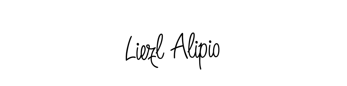 This is the best signature style for the Liezl Alipio name. Also you like these signature font (Angelique-Rose-font-FFP). Mix name signature. Liezl Alipio signature style 5 images and pictures png