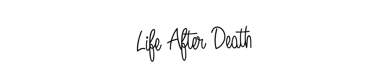 How to make Life After Death name signature. Use Angelique-Rose-font-FFP style for creating short signs online. This is the latest handwritten sign. Life After Death signature style 5 images and pictures png
