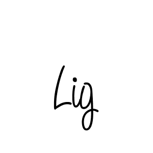 if you are searching for the best signature style for your name Lig. so please give up your signature search. here we have designed multiple signature styles  using Angelique-Rose-font-FFP. Lig signature style 5 images and pictures png