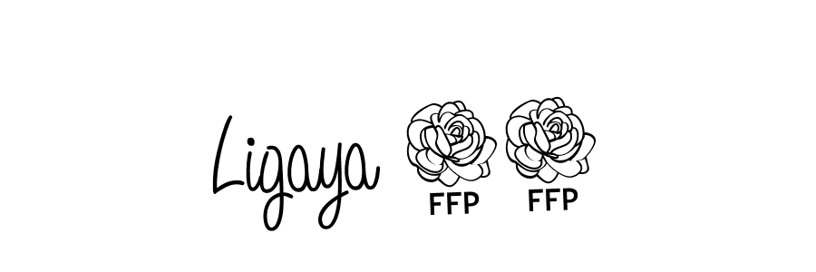 The best way (Angelique-Rose-font-FFP) to make a short signature is to pick only two or three words in your name. The name Ligaya 17 include a total of six letters. For converting this name. Ligaya 17 signature style 5 images and pictures png