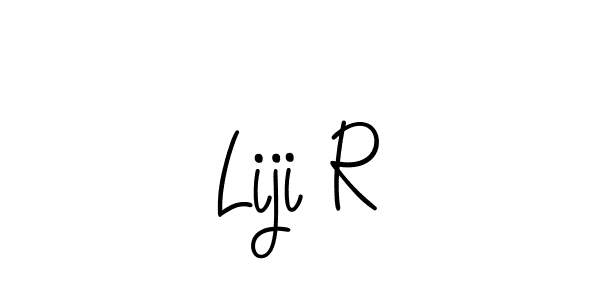This is the best signature style for the Liji R name. Also you like these signature font (Angelique-Rose-font-FFP). Mix name signature. Liji R signature style 5 images and pictures png