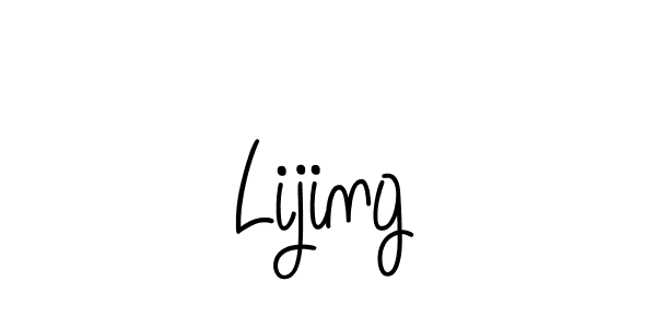 Make a beautiful signature design for name Lijing. Use this online signature maker to create a handwritten signature for free. Lijing signature style 5 images and pictures png