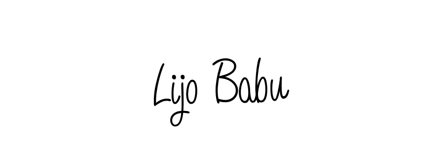 This is the best signature style for the Lijo Babu name. Also you like these signature font (Angelique-Rose-font-FFP). Mix name signature. Lijo Babu signature style 5 images and pictures png