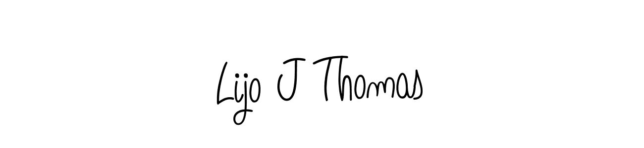 Here are the top 10 professional signature styles for the name Lijo J Thomas. These are the best autograph styles you can use for your name. Lijo J Thomas signature style 5 images and pictures png