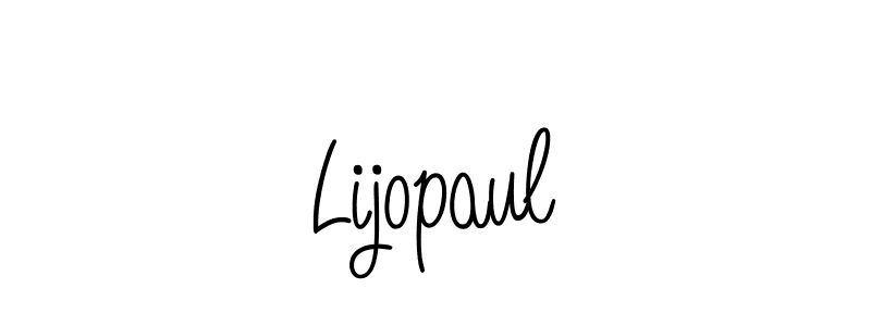 if you are searching for the best signature style for your name Lijopaul. so please give up your signature search. here we have designed multiple signature styles  using Angelique-Rose-font-FFP. Lijopaul signature style 5 images and pictures png