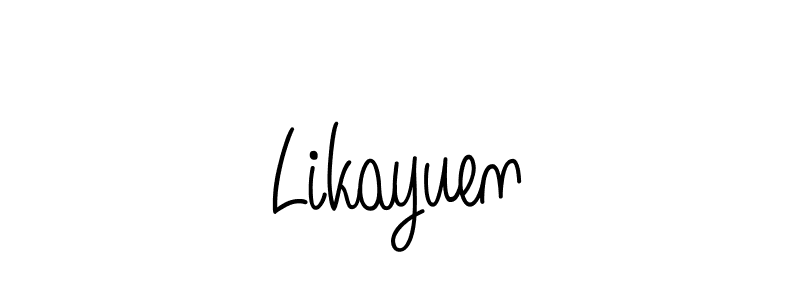 Angelique-Rose-font-FFP is a professional signature style that is perfect for those who want to add a touch of class to their signature. It is also a great choice for those who want to make their signature more unique. Get Likayuen name to fancy signature for free. Likayuen signature style 5 images and pictures png