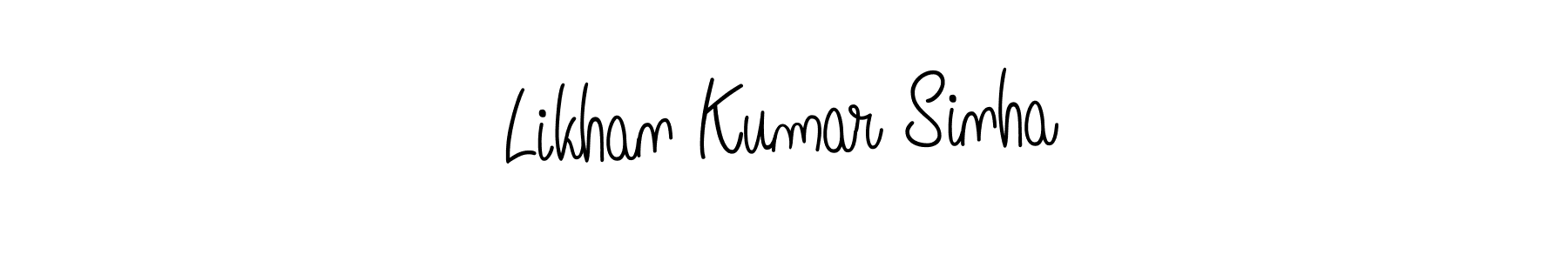 Once you've used our free online signature maker to create your best signature Angelique-Rose-font-FFP style, it's time to enjoy all of the benefits that Likhan Kumar Sinha name signing documents. Likhan Kumar Sinha signature style 5 images and pictures png