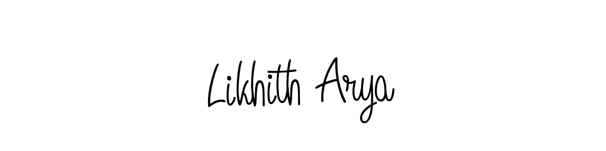 Make a short Likhith Arya signature style. Manage your documents anywhere anytime using Angelique-Rose-font-FFP. Create and add eSignatures, submit forms, share and send files easily. Likhith Arya signature style 5 images and pictures png