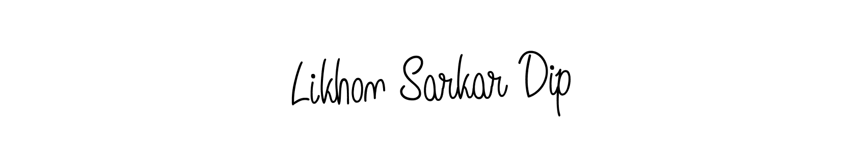 Once you've used our free online signature maker to create your best signature Angelique-Rose-font-FFP style, it's time to enjoy all of the benefits that Likhon Sarkar Dip name signing documents. Likhon Sarkar Dip signature style 5 images and pictures png