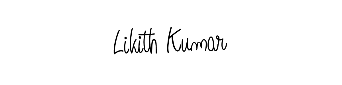 Also You can easily find your signature by using the search form. We will create Likith Kumar name handwritten signature images for you free of cost using Angelique-Rose-font-FFP sign style. Likith Kumar signature style 5 images and pictures png