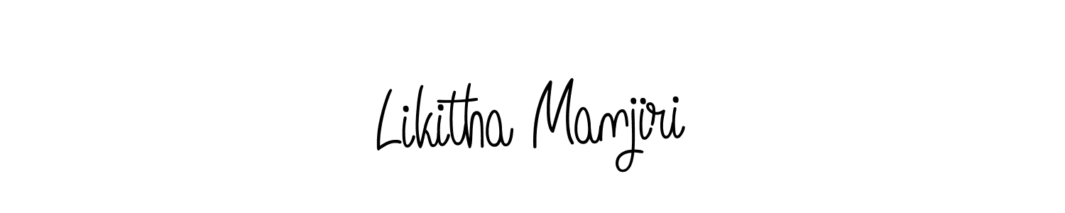 Here are the top 10 professional signature styles for the name Likitha Manjiri. These are the best autograph styles you can use for your name. Likitha Manjiri signature style 5 images and pictures png