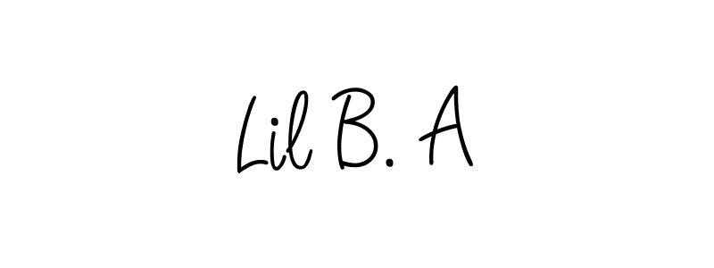 Make a short Lil B. A signature style. Manage your documents anywhere anytime using Angelique-Rose-font-FFP. Create and add eSignatures, submit forms, share and send files easily. Lil B. A signature style 5 images and pictures png