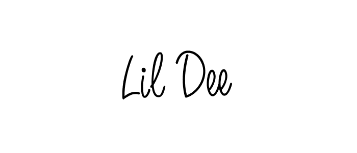 Once you've used our free online signature maker to create your best signature Angelique-Rose-font-FFP style, it's time to enjoy all of the benefits that Lil Dee name signing documents. Lil Dee signature style 5 images and pictures png