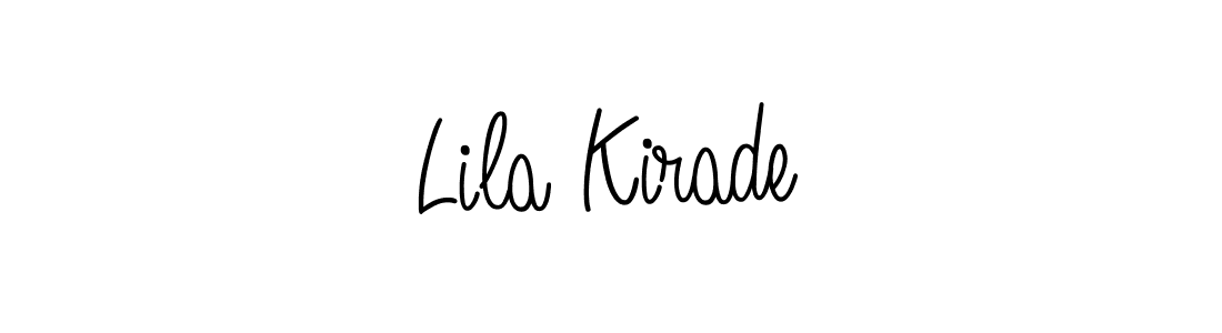 How to Draw Lila Kirade signature style? Angelique-Rose-font-FFP is a latest design signature styles for name Lila Kirade. Lila Kirade signature style 5 images and pictures png