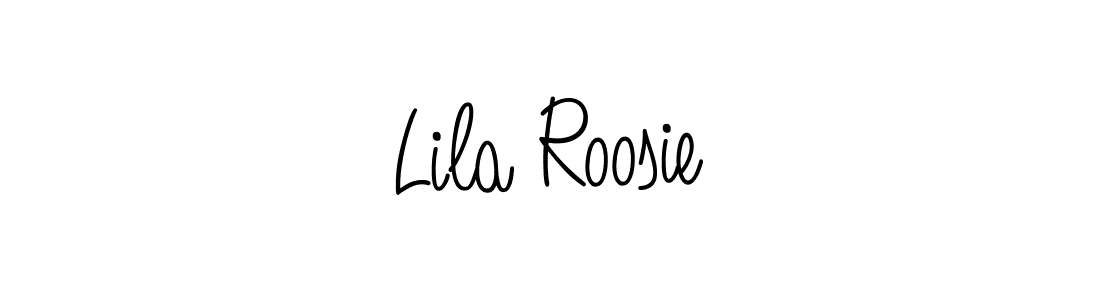 How to Draw Lila Roosie signature style? Angelique-Rose-font-FFP is a latest design signature styles for name Lila Roosie. Lila Roosie signature style 5 images and pictures png