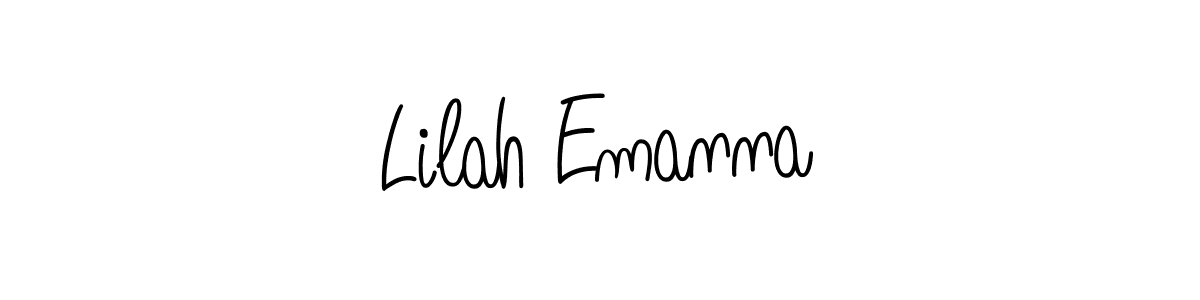 Also we have Lilah Emanna name is the best signature style. Create professional handwritten signature collection using Angelique-Rose-font-FFP autograph style. Lilah Emanna signature style 5 images and pictures png