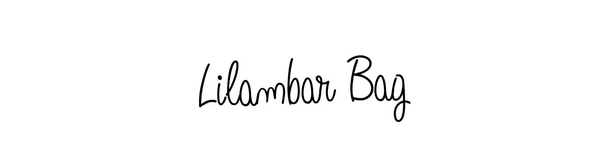 Angelique-Rose-font-FFP is a professional signature style that is perfect for those who want to add a touch of class to their signature. It is also a great choice for those who want to make their signature more unique. Get Lilambar Bag name to fancy signature for free. Lilambar Bag signature style 5 images and pictures png
