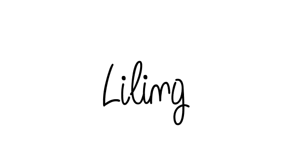 Once you've used our free online signature maker to create your best signature Angelique-Rose-font-FFP style, it's time to enjoy all of the benefits that Liling name signing documents. Liling signature style 5 images and pictures png