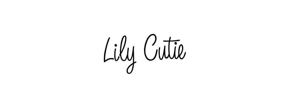 Make a short Lily Cutie signature style. Manage your documents anywhere anytime using Angelique-Rose-font-FFP. Create and add eSignatures, submit forms, share and send files easily. Lily Cutie signature style 5 images and pictures png
