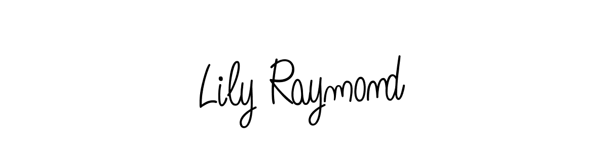 The best way (Angelique-Rose-font-FFP) to make a short signature is to pick only two or three words in your name. The name Lily Raymond include a total of six letters. For converting this name. Lily Raymond signature style 5 images and pictures png