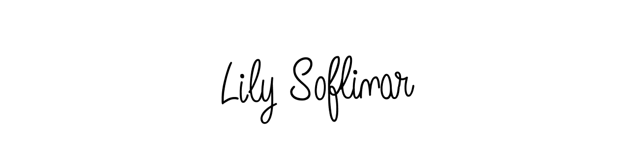 Create a beautiful signature design for name Lily Soflinar. With this signature (Angelique-Rose-font-FFP) fonts, you can make a handwritten signature for free. Lily Soflinar signature style 5 images and pictures png